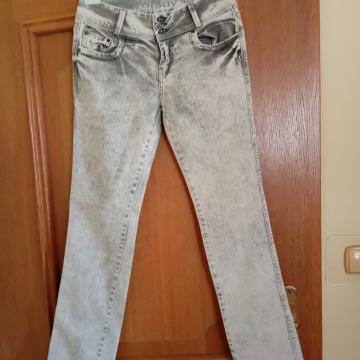 ORSAY SIVE SKINY JEANS HLAČE 36/38
