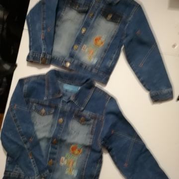 Prodam jeans prehodno jakno 116/6 in128/8let