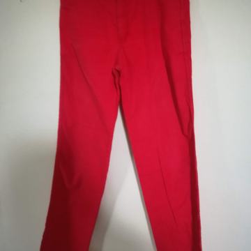 Rdeče jeans hlače, XS