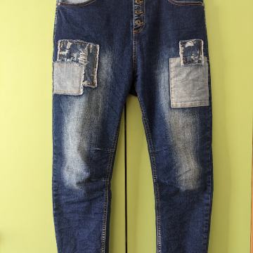 Ženske jeans bagy hlače št L