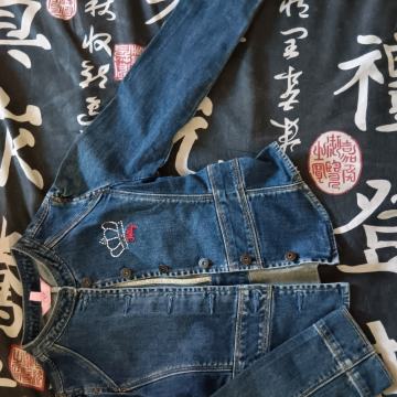 Jakna jeans 122/6-7let