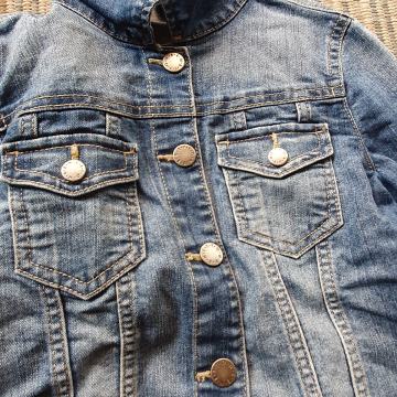Jeans jakna Benetton 130, 7-8let