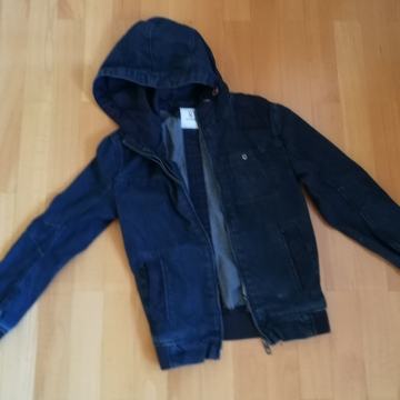 JEANS JAKNA OKAIDI 138 CM PODLOŽENA