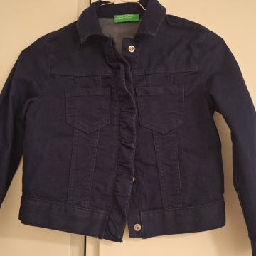 Jeans jaknica Benetton S 120 cm