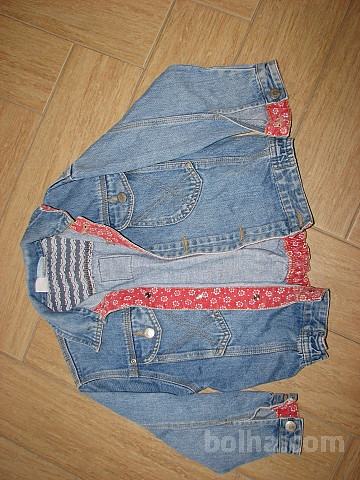 otroška jeans jakna št. 110