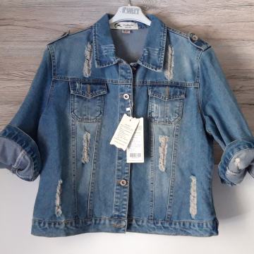 ženska jeans jakna, vel. L/XL