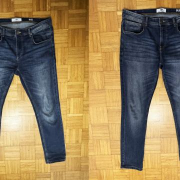 2x Moške modre hlače Jeans (št. 36/32)
