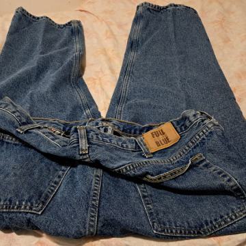 XL, 40M, Full Blue jeans kavbojke, 40x30, modre
