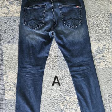 MOŠKE HLAČE - JEANS - BOMBAŽ