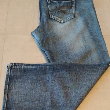 Moške JEANS KAVBOJKE modre Maxi Blue, kvaliteten jeans - vel. 52