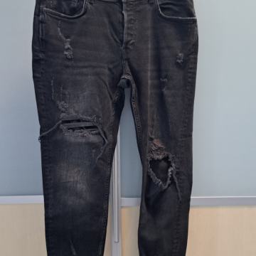 ZARA hlače črne moške jeans