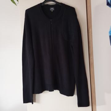 G STAR MOŠKA ČRNA PLETENA JOPICA  XL/XXL