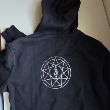 Slipknot moška jopica s kapuco – črna, vel. S (večja), malo nošena