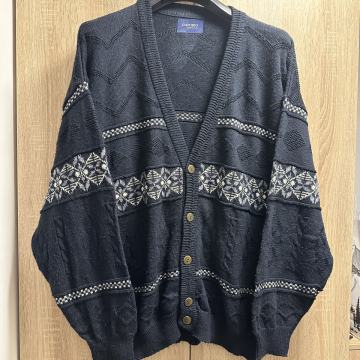 Vintage - Emporio pleteni cardigan, oversize XL, XXL - Made in Italy