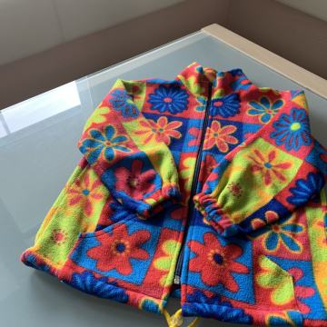 dekliška flis jopica 8 do 10 let