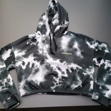 Hoodie oz. pulover s kapuco (crop top) FB SISTER, št. XS