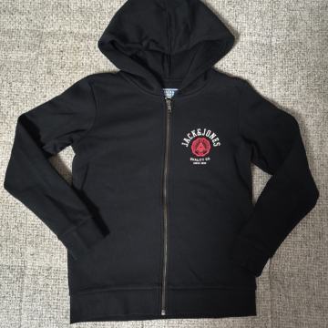 Jopica Jack&Jones, velikost 152 (kosmatena, črna)