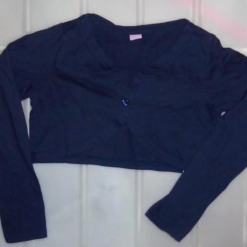 Kratka modra jopica / bolero DopoDopo 116/122, 5-7 let