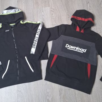 Mikica in jopa na kapuco vel. 158/164