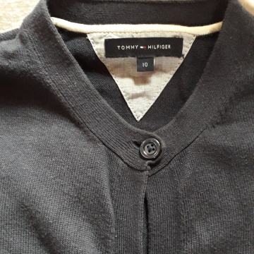 Temno modra bombažna jopica Tomy Hilfinger št. 10