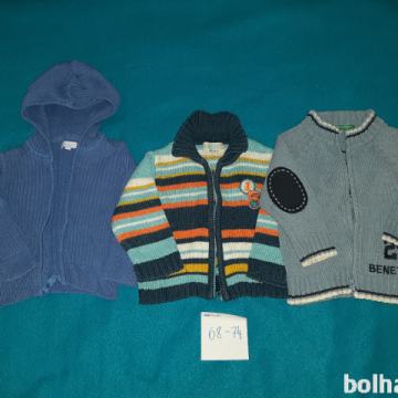 Tri jopice na zadrgo št. 68-74