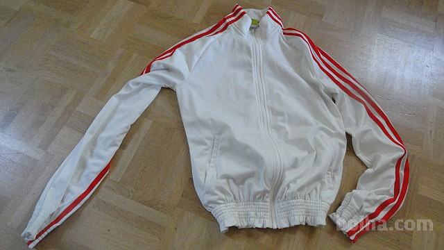 ADIDAS BELO RDEČA JOPICA ŠT.XS
