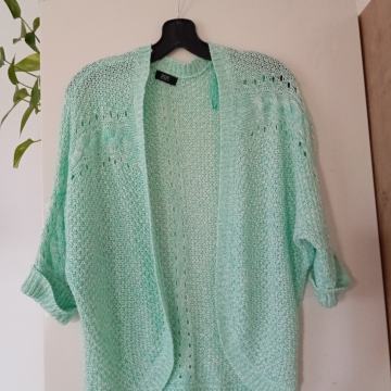 F &F MINT KRATKA PLETENA JOPICA 38/40