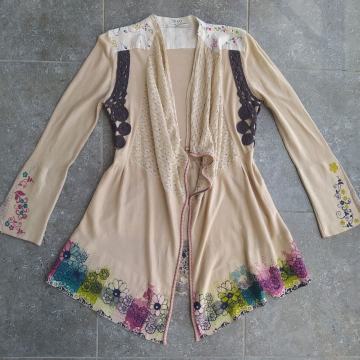 IVKO ORIGINAL BEŽ CVETLIČNA JOPICA 38/40