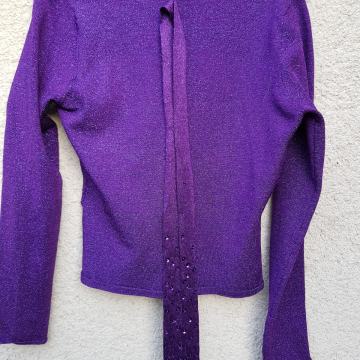 KAREN MILLEN NOVA SVETLEČA VIJOLČNA JOPICA 38/40