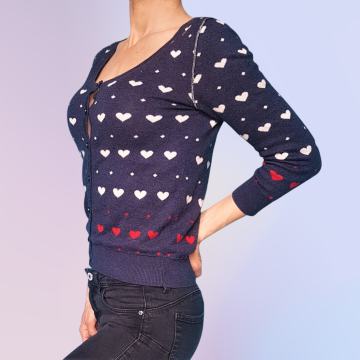 Mango jopica s srčki XS