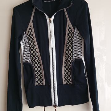 MARCCAIN SPORTS ČRNO BELA JOPIC - KOT NOVA 38/40