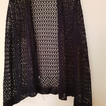 PULSE ČRNA PLETENA JOPICA 38/40