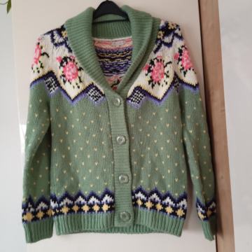 RIVER ISLAND LONDON ZELENA PLETENA JOPICA 38