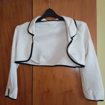 XOXO BEL BOLERO S ČRNO OBROBO S