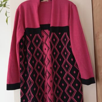 YULKIS ČRNO ROZA JOPICA M/L