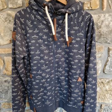 Ženska jopa z zadrgo NAKETANO vel. XL