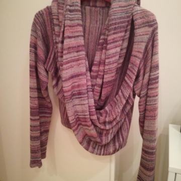 Ženska pletena jopa, velikost: M-L