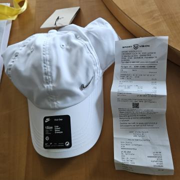 ŠILT KAPA NIKE, nova, bela