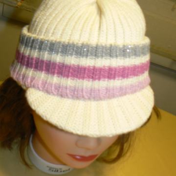 Topla dekliška kapa Idokse, velikost S, nova