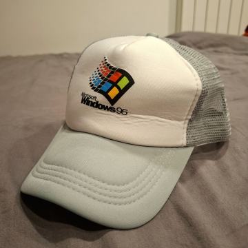WINDOWS 95 - Retro, Vintage Šilt kapa, kapa s ščitom