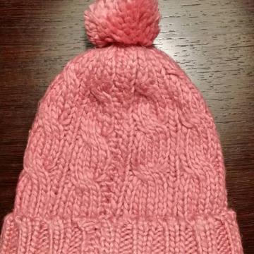 Dekliška podložena volnena kapa H&M, vel. 8-10 let