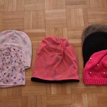 Komplet dekliških kap velikost 5-8 let