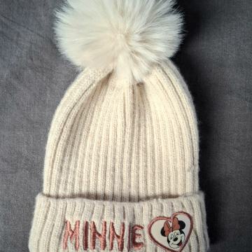 MINNIE - Zimska otroška, dekliška kapa, beanie