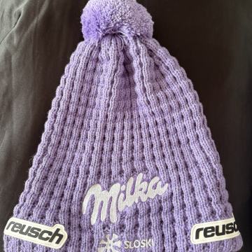 Volnena kapa SloSKI, Reusch, Milka
