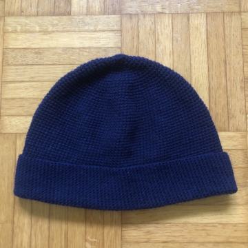 Zimska kapa modra lasten izdelek
