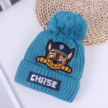 ZIMSKA OTROŠKA KAPA TAČKE NA PATRULJI-CHASE ( MODRA )