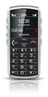 emporia PURE V25 telefon (črn) - brez SIM