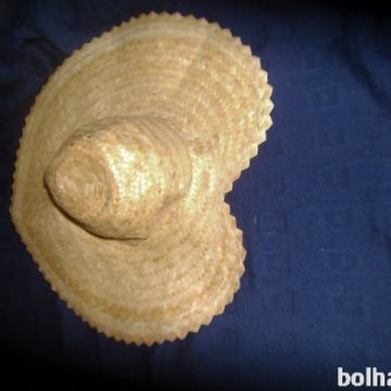 Klobuk-slamnik za odrasle