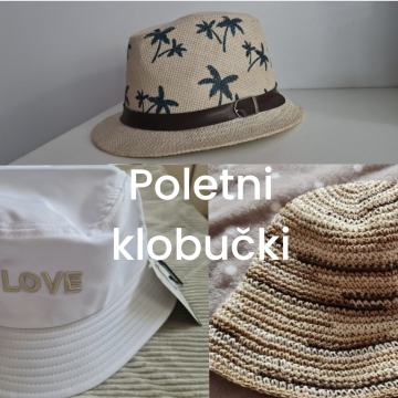 m.dodatek#KLOBUKI ○poletni ○komplet ○ugodno
