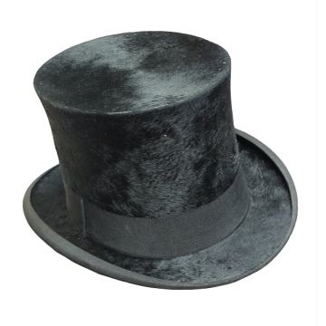 Original Zwicker klobuk. Svila in filc.